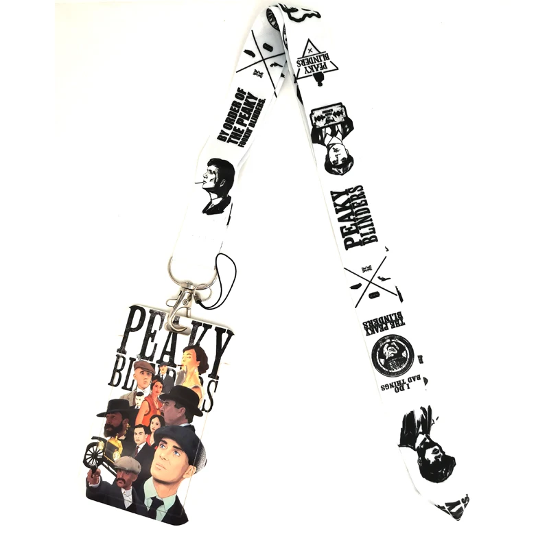 TV Show Peaky Blinders Cool Lanyards Neck Strap Cell Phone Key Chains ID Card Badge Holder For Keys DIY Hanging Rope Lanyards
TV Show Peaky Blinders Cool Lanyards Neck Strap Cell Phone Key Chains ID Card Badge Holder For Keys DIY Hanging Rope Lanyards