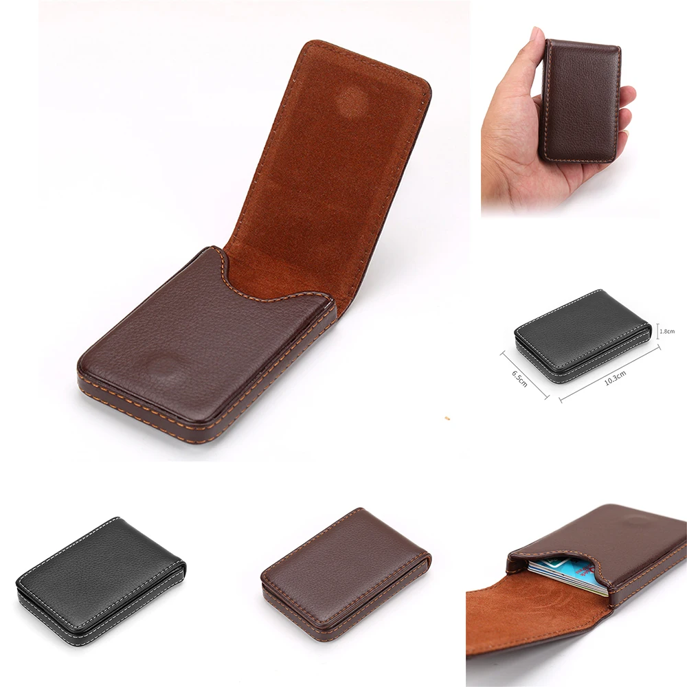 Fashion Card Holder Men's Card Id Holders Magnetic Card Case Box Mini Credit Card Holder Coin Purse Wallet
Fashion Card Holder Men's Card Id Holders Magnetic Card Case Box Mini Credit Card Holder Coin Purse Wallet