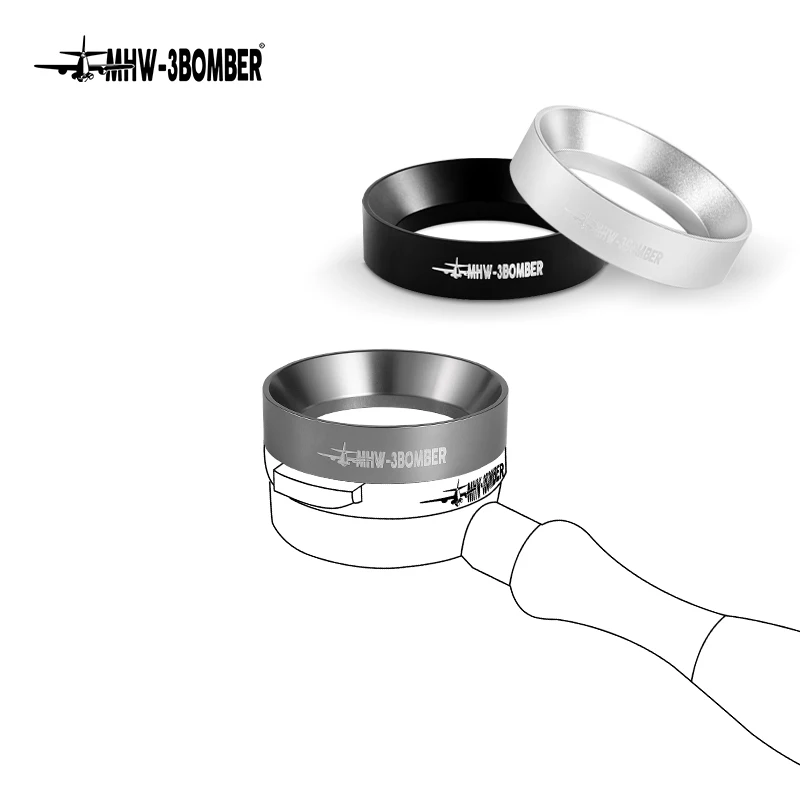 Magnetic Coffee Dosing Ring 58mm Espresso Dosing Funnel Aluminum Espresso Powder Ring Portafilter Funnel Espresso Accessories
Magnetic Coffee Dosing Ring 58mm Espresso Dosing Funnel Aluminum Espresso Powder Ring Portafilter Funnel Espresso Accessories