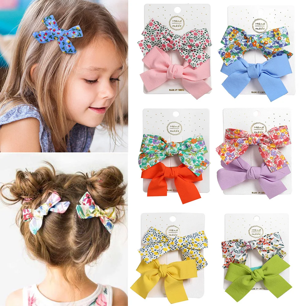 2Pcs/set Boutique Grosgrain Ribbon Printed Color Bows With Clips For Kids Girls Hairgrips Handmade Bow Children Hair Accessories
2Pcs/set Boutique Grosgrain Ribbon Printed Color Bows With Clips For Kids Girls Hairgrips Handmade Bow Children Hair Accessories