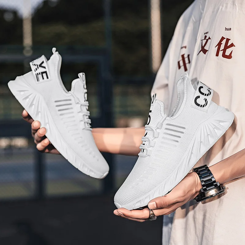 Men's Sneakers 2021 High Elastic Soft Bottom Lightweight Mesh Breathable Fashion Casual Shoes Outdoor Comfortable Running Shoes
Men's Sneakers 2021 High Elastic Soft Bottom Lightweight Mesh Breathable Fashion Casual Shoes Outdoor Comfortable Running Shoes