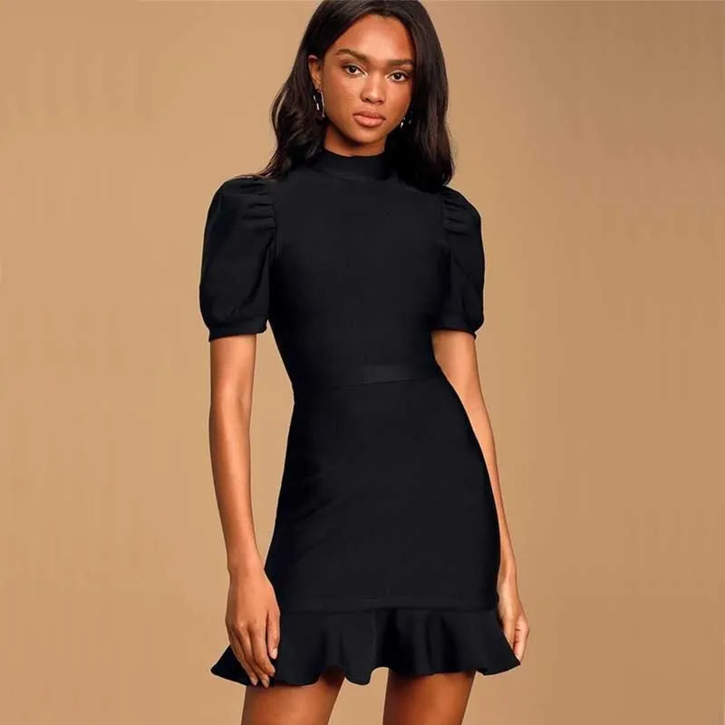 Wholesale Women's Clothing Black Purple Short Sleeve Fashion Mermaid Sleeves Celebrity Cocktail Party Bandage Dress
Wholesale Women's Clothing Black Purple Short Sleeve Fashion Mermaid Sleeves Celebrity Cocktail Party Bandage Dress