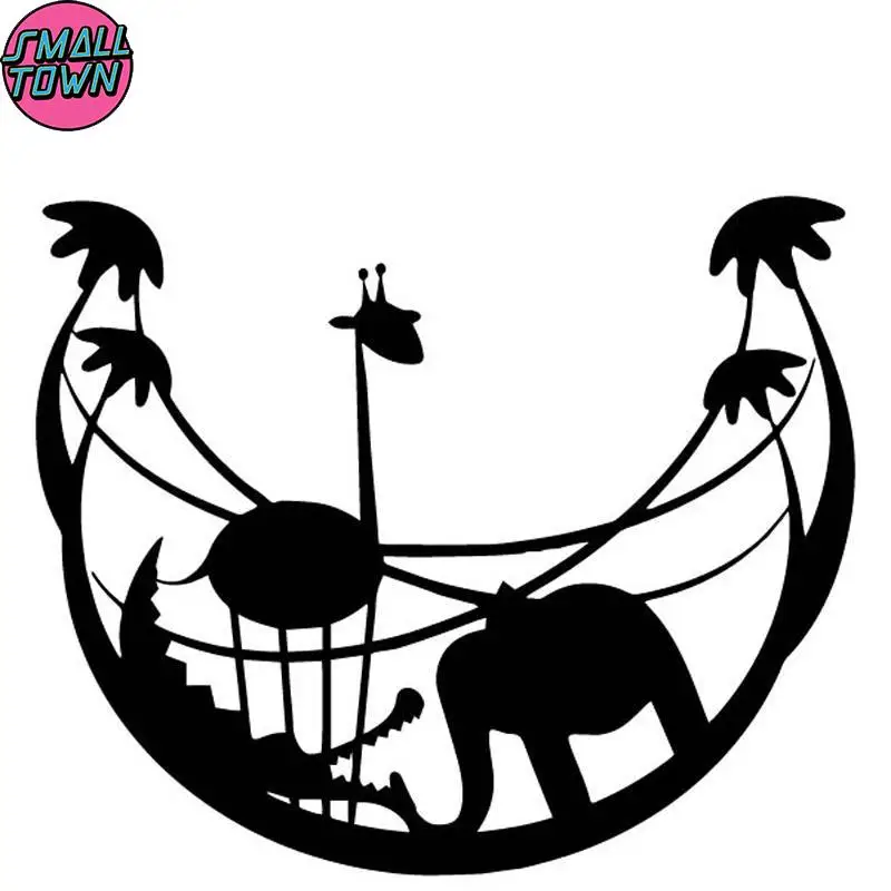 Small Town 17.8CM*14.8CM Animals Creative Pattern Car Sticker Body Of Car Decor Vinyl Decal Accessories Black/Silver C4-219
Small Town 17.8CM*14.8CM Animals Creative Pattern Car Sticker Body Of Car Decor Vinyl Decal Accessories Black/Silver C4-219
