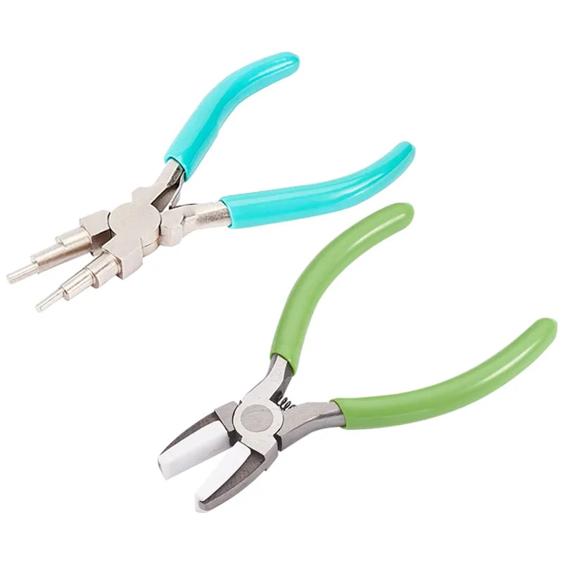 2Pcs Jewelry Tongs, Including 6-in-1 Nail Making Tongs Jewellery Nail Tongs for Jewelry Making Beaded Loops DIY Crafts
2Pcs Jewelry Tongs, Including 6-in-1 Nail Making Tongs Jewellery Nail Tongs for Jewelry Making Beaded Loops DIY Crafts
