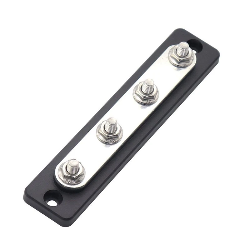 4 Terminals 150A Heavy Duty Bus Bar Power Distribution Block Car Auto Truck Busbar Terminal Block for Yacht Ship
4 Terminals 150A Heavy Duty Bus Bar Power Distribution Block Car Auto Truck Busbar Terminal Block for Yacht Ship