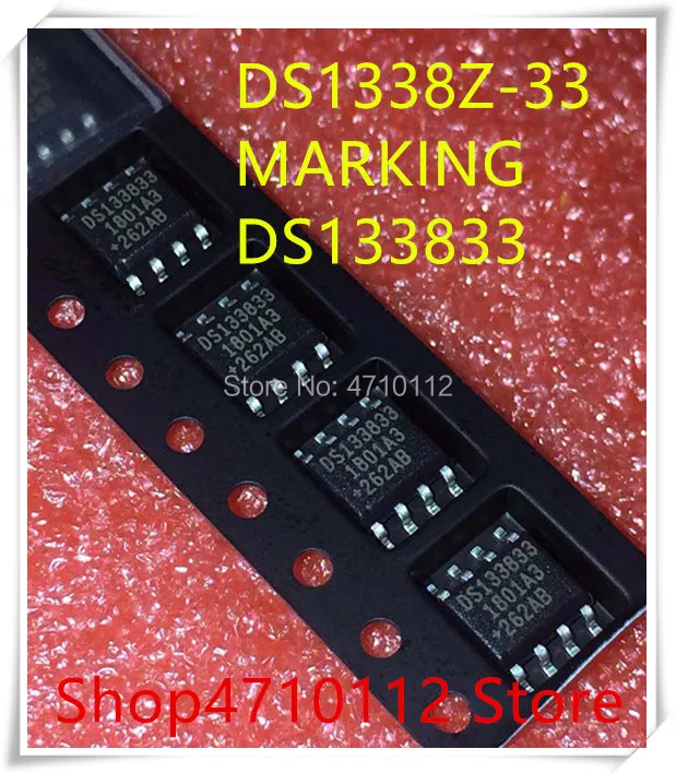 Новинка 10 шт./лот DS1338Z-33 DS1338Z DS1338 маркировка DS133833 SOP-8 IC |
