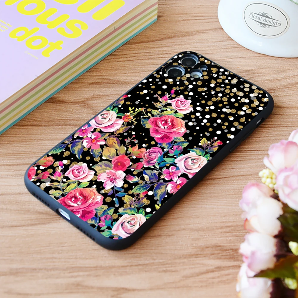 For iPhone Modern Watercolor Floral Gold Dots Print Soft Matt Apple iPhone Case 6 7 8 11 12 Plus Pro X XR XS MAX SE
For iPhone Modern Watercolor Floral Gold Dots Print Soft Matt Apple iPhone Case 6 7 8 11 12 Plus Pro X XR XS MAX SE