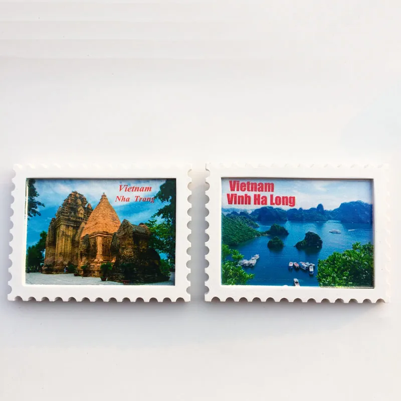 

QIQIPP Bonaga jambota creative tourism souvenir gift magnetic sticker refrigerator sticker Nha Trang, Ha Long Bay, Vietnam