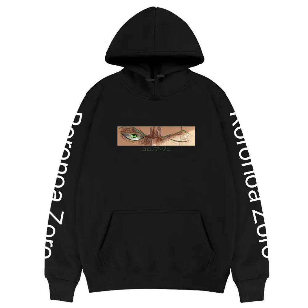 Manga Style ONE PIECE Hoodie Japan Anime Roronoa Zoro Eyes Hoodies Cartoons Men/women Harajuku Hoody Sweatshirt Loose Streetwear
Manga Style ONE PIECE Hoodie Japan Anime Roronoa Zoro Eyes Hoodies Cartoons Men/women Harajuku Hoody Sweatshirt Loose Streetwear