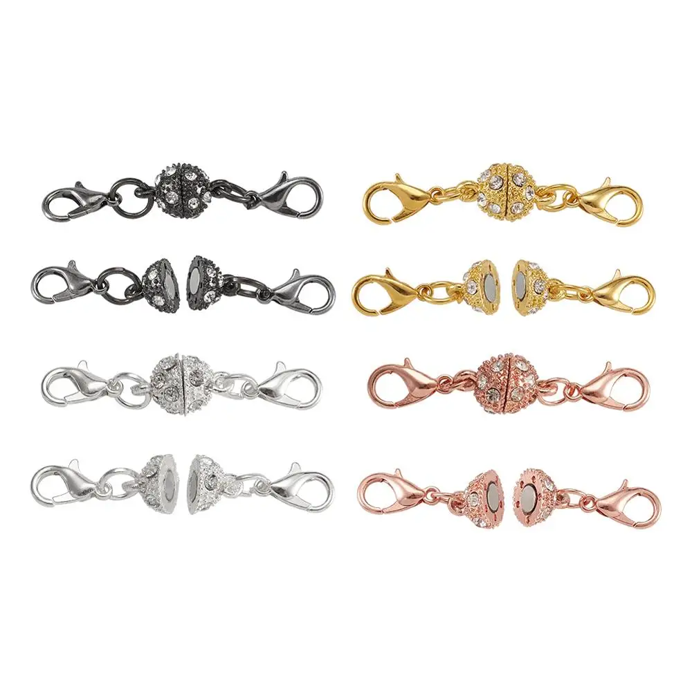 Pandahall 16sets Alloy Rhinestone Magnetic Clasps Heart&Round Ball Style with Lobster Clasps for DIY Jewelry Findings Necklace
Pandahall 16sets Alloy Rhinestone Magnetic Clasps Heart&Round Ball Style with Lobster Clasps for DIY Jewelry Findings Necklace