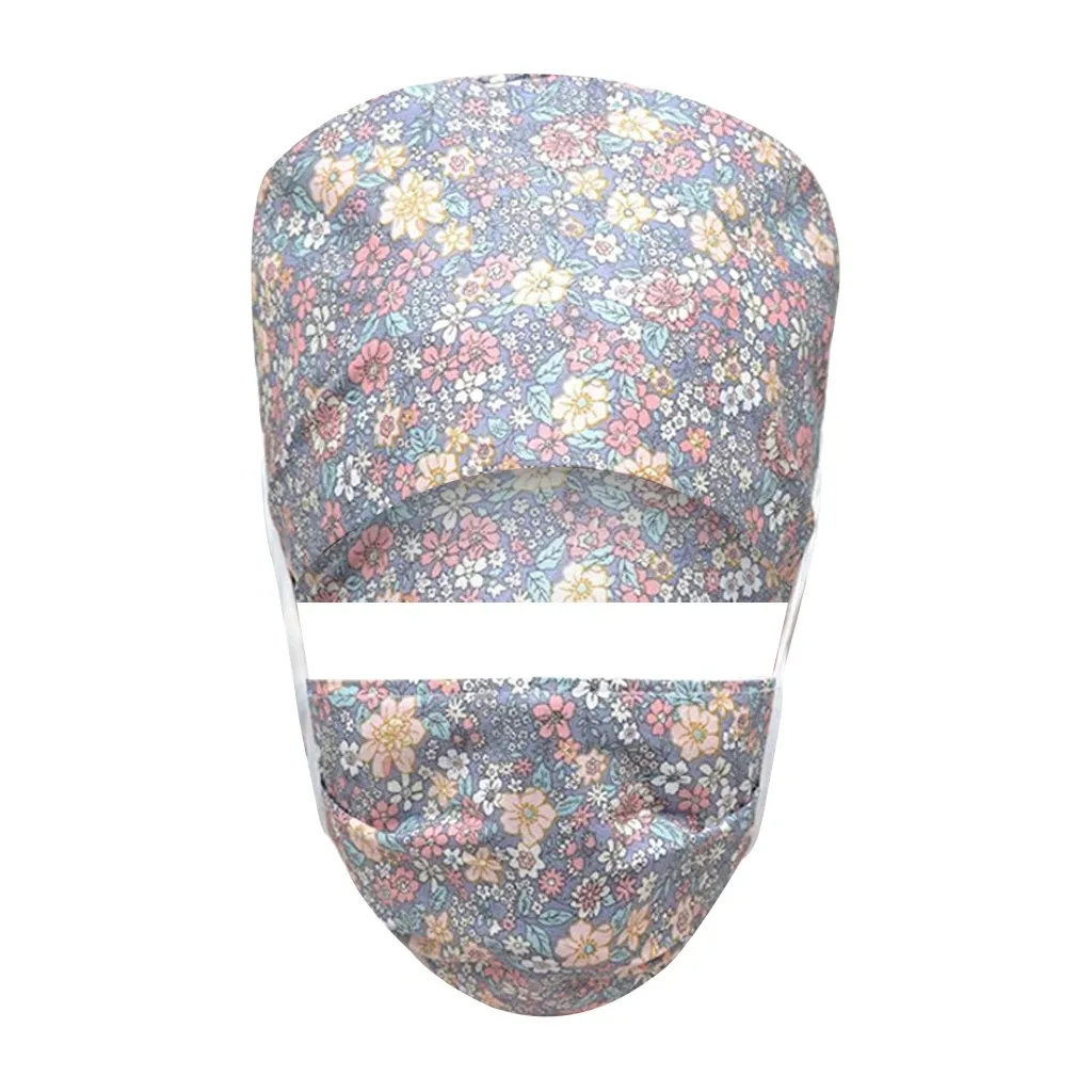 Men's and Women's Nurse Cap Operating Room Pharmacy Nursing Laboratory Pet Shop Printed Bouffant Hat Sweatband With Mask 2021
Men's and Women's Nurse Cap Operating Room Pharmacy Nursing Laboratory Pet Shop Printed Bouffant Hat Sweatband With Mask 2021