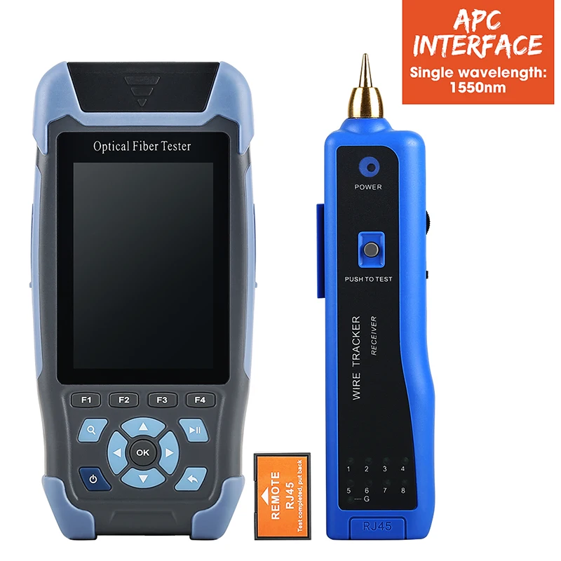 AUA901A High Accurate OTDR mini pro optical time domain reflectometer OTDR 1550nm fiber optic APC Port 3m to 64km 22dB
AUA901A High Accurate OTDR mini pro optical time domain reflectometer OTDR 1550nm fiber optic APC Port 3m to 64km 22dB