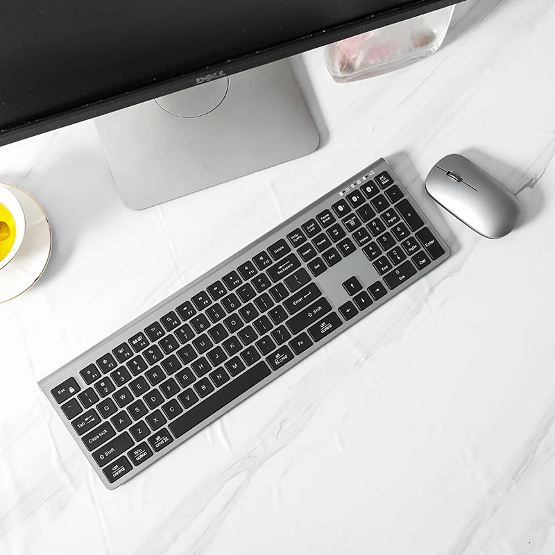 SeenDa Wireless Bluetooth Keyboard for iPad Tablet Laptop 108 Keys 3Device Sync Rechargeable | Компьютеры и офис
