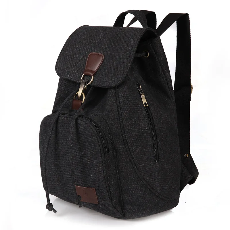 

New Retro Fashion Girls Outdoor Canvas Backpack Schoolbag Fashion Backpack