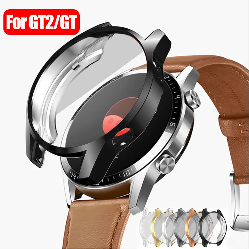 Чехол из ТПУ для Huawei Watch GT2 46 мм защитный чехол смарт-часов Watch3 3 Pro 3Pro GT 2