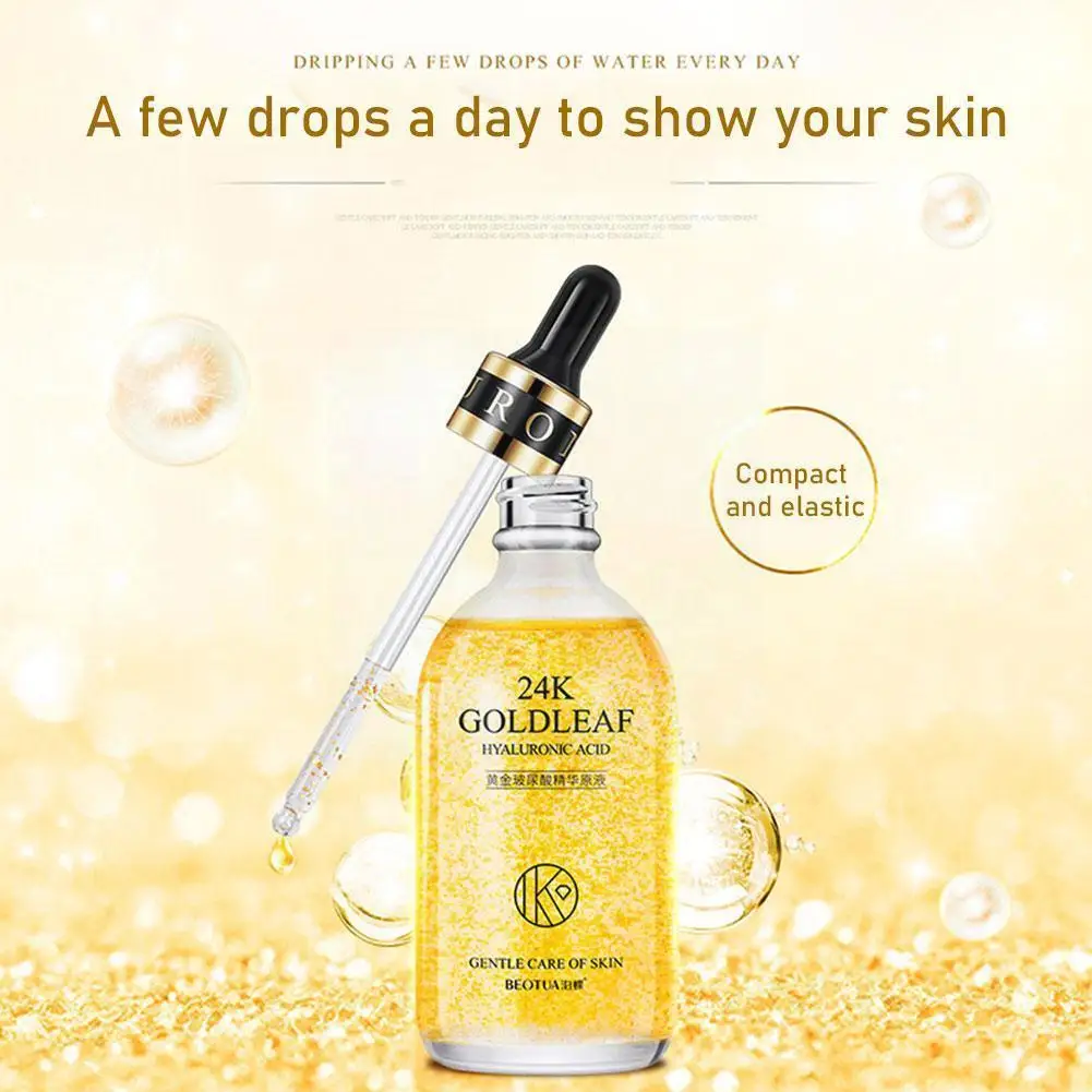 50ml 24K Gold Hyaluronic Acid Face Essence Deep Penetration Skin Serum Aging Golden Anti Firm Highly 24K Moisturizing S8E0
50ml 24K Gold Hyaluronic Acid Face Essence Deep Penetration Skin Serum Aging Golden Anti Firm Highly 24K Moisturizing S8E0