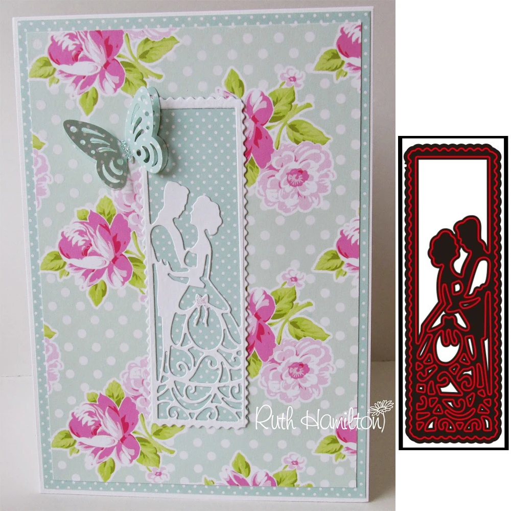 Wedding Couple Metal Cutting Dies Decorative Scrapbooking Steel Craft Die Cut Embossing Paper Cards Stencils New Arrival
Wedding Couple Metal Cutting Dies Decorative Scrapbooking Steel Craft Die Cut Embossing Paper Cards Stencils New Arrival