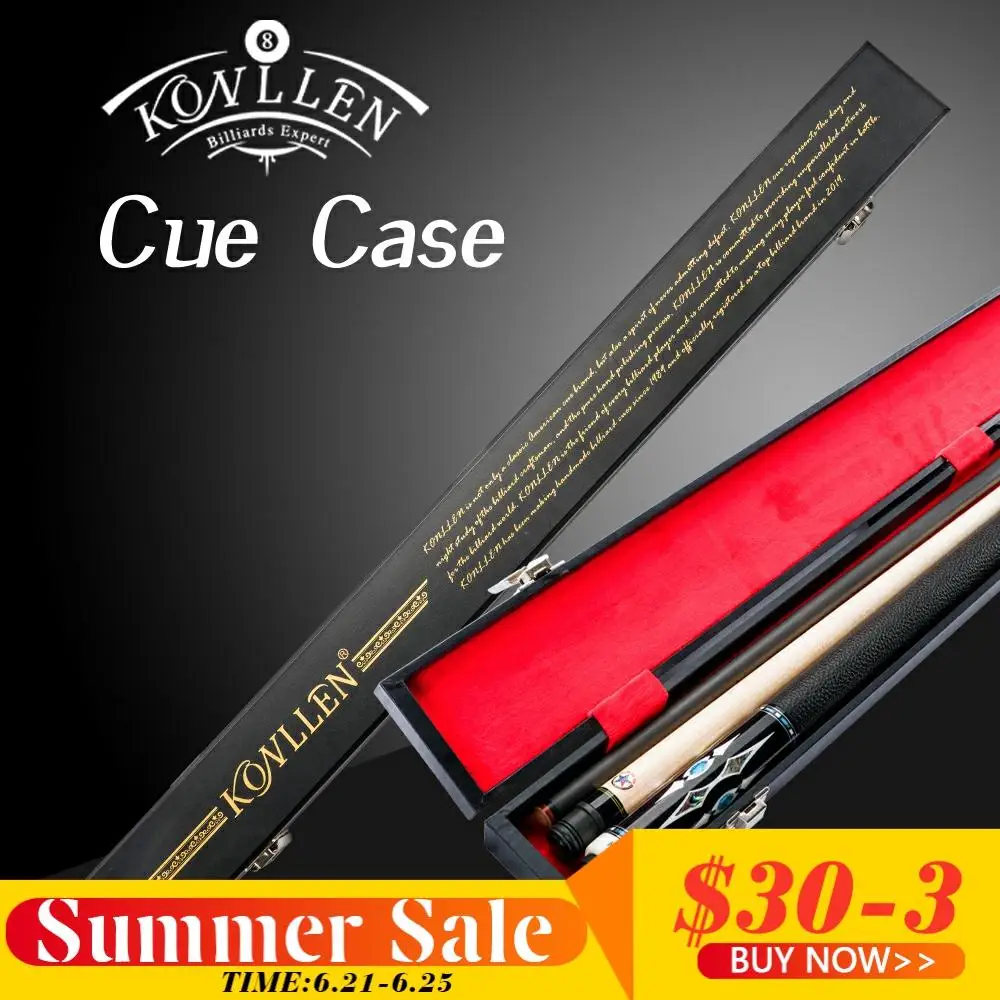 KONLLEN Billiards Box 2 Holes 82cm Length Wood Case Protect The Cue Pool Cue Stick Case Waterproof Box Billiards Accessories
KONLLEN Billiards Box 2 Holes 82cm Length Wood Case Protect The Cue Pool Cue Stick Case Waterproof Box Billiards Accessories