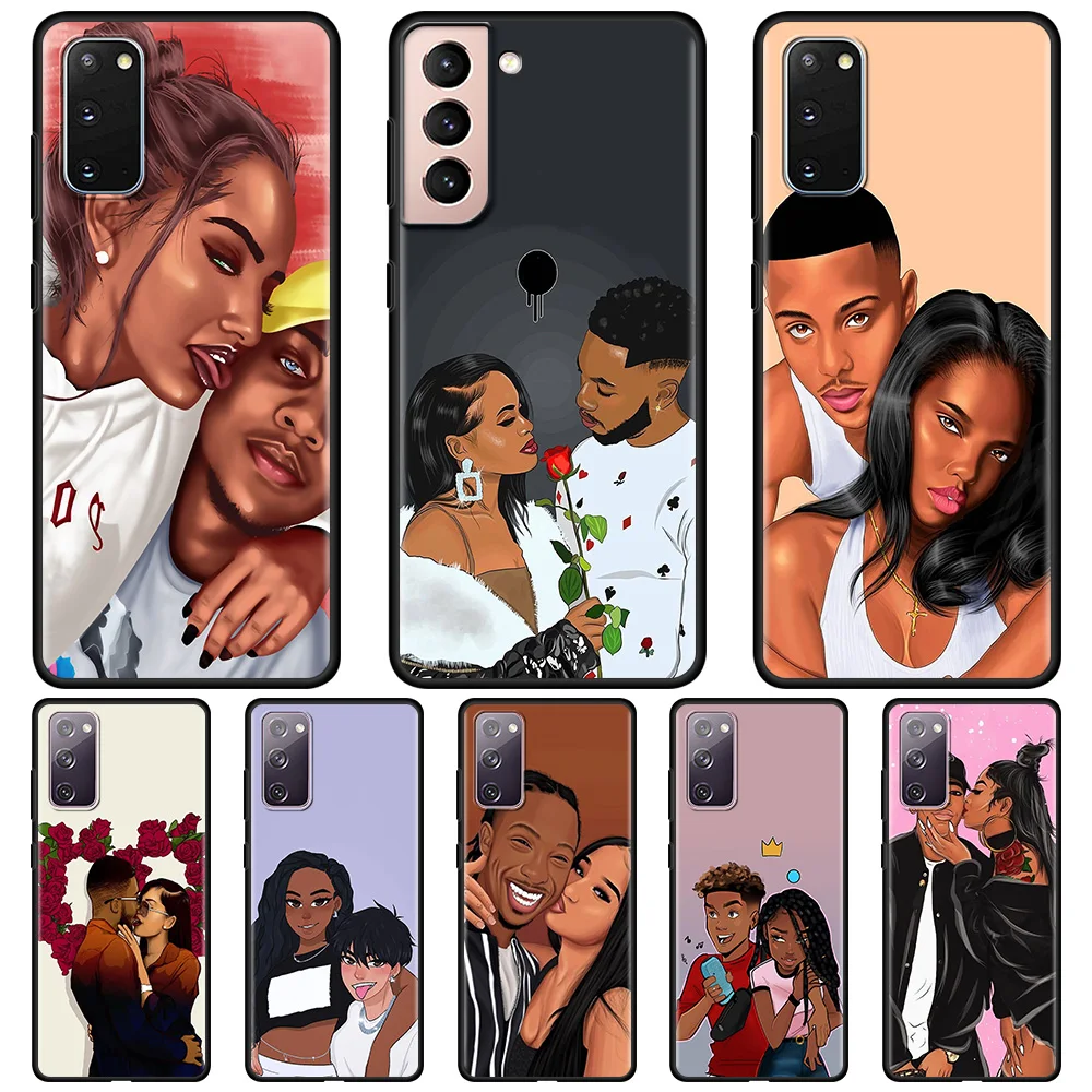 Silicone Case For Samsung Galaxy S20 FE S21 Ultra S10 Plus S20 S9 S10e S8 Note 20 Ultra Shell Cover Coque Art Afro Couple
Silicone Case For Samsung Galaxy S20 FE S21 Ultra S10 Plus S20 S9 S10e S8 Note 20 Ultra Shell Cover Coque Art Afro Couple