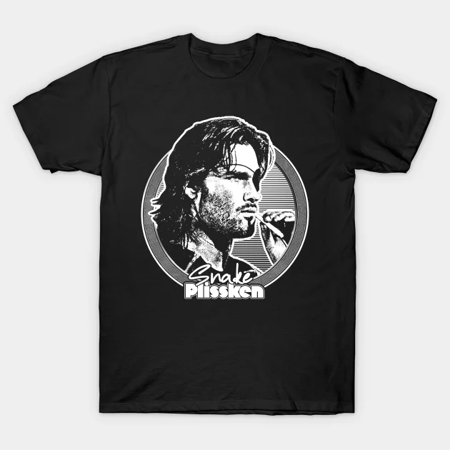 Men/Women's Summer Black Street Fashion Hip Hop Snake Plissken Retro 80s Style Fan Design T-shirt Cotton Tees Short Sleeve Tops
Men/Women's Summer Black Street Fashion Hip Hop Snake Plissken Retro 80s Style Fan Design T-shirt Cotton Tees Short Sleeve Tops