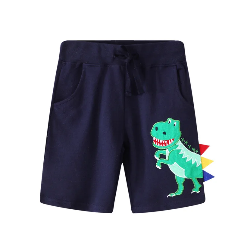 Jumping Meters New Summer Dinosaurs Applique Shorts For Boys Girls Drawstring Clothes Fashion Baby Short Pants Kids Trousers
Jumping Meters New Summer Dinosaurs Applique Shorts For Boys Girls Drawstring Clothes Fashion Baby Short Pants Kids Trousers