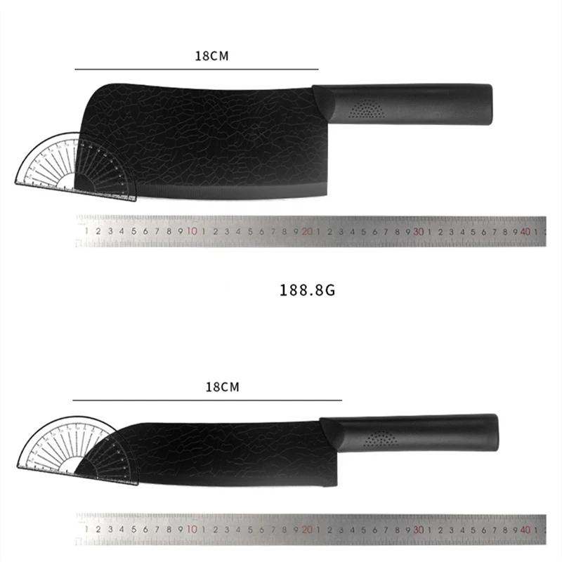 Kitchen Knives Knife Set 3 Pcs Chopping Bone Knife Chef Knife Fruit Knife Sharp Stainless Steel Black Blade Utility Knife
Kitchen Knives Knife Set 3 Pcs Chopping Bone Knife Chef Knife Fruit Knife Sharp Stainless Steel Black Blade Utility Knife