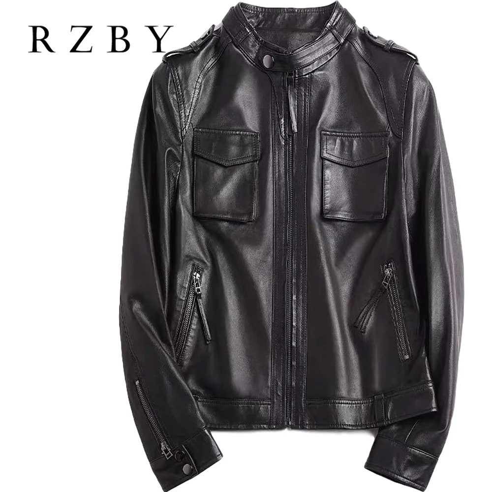 real 100% M-5xL sheepskin Haining leather jacket women's Genuine leather coat Slim locomotive women Motorcycle leather
real 100% M-5xL sheepskin Haining leather jacket women's Genuine leather coat Slim locomotive women Motorcycle leather