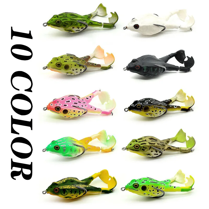 1Pcs 9.5cm 13.5g Propeller Flipper Frog Fishing Lures Topwater Rotation Jigging Wobblers Artificial Bait 3D Eyes Day Bass Pesca | Спорт и