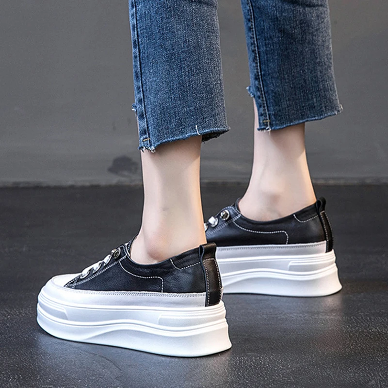 Platform Shoes For Women Vulcanize Shoes Female Comfortable Women's Walking Sneakers Lace up Women's White Shoe Outdoor Footwear
Platform Shoes For Women Vulcanize Shoes Female Comfortable Women's Walking Sneakers Lace up Women's White Shoe Outdoor Footwear