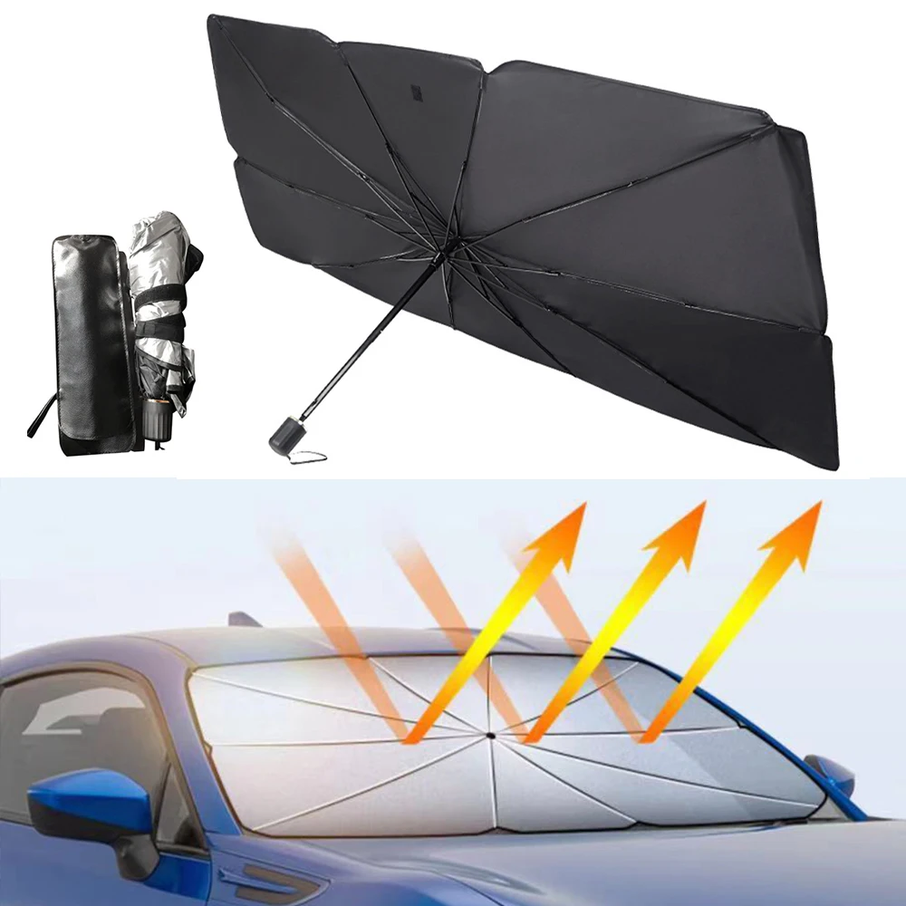 Auto Front Window Sunshade Cover Universal Car Sun Shade Protector Parasol Interior Multifunction Protection Folding Umbrella
Auto Front Window Sunshade Cover Universal Car Sun Shade Protector Parasol Interior Multifunction Protection Folding Umbrella