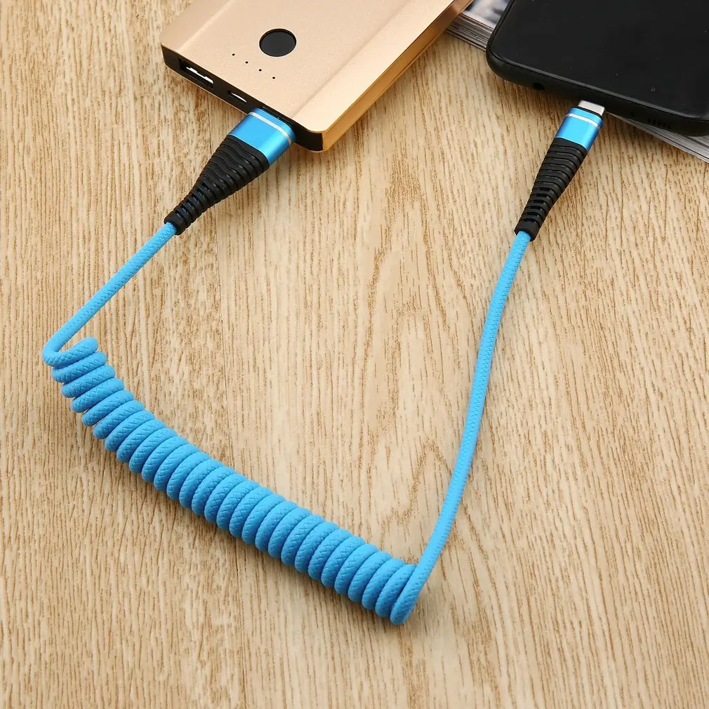 USB-C Type C Cable Coiled Spring Spiral Type-C Male Extension Cord Data Sync Charger Wire Charging Cable
USB-C Type C Cable Coiled Spring Spiral Type-C Male Extension Cord Data Sync Charger Wire Charging Cable
