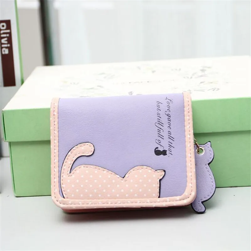 2021 PU Leather Women Wallets Purse Cartoon Cat Purse Clutch Fashion ID Card Holder Bank Card Pouch
2021 PU Leather Women Wallets Purse Cartoon Cat Purse Clutch Fashion ID Card Holder Bank Card Pouch
