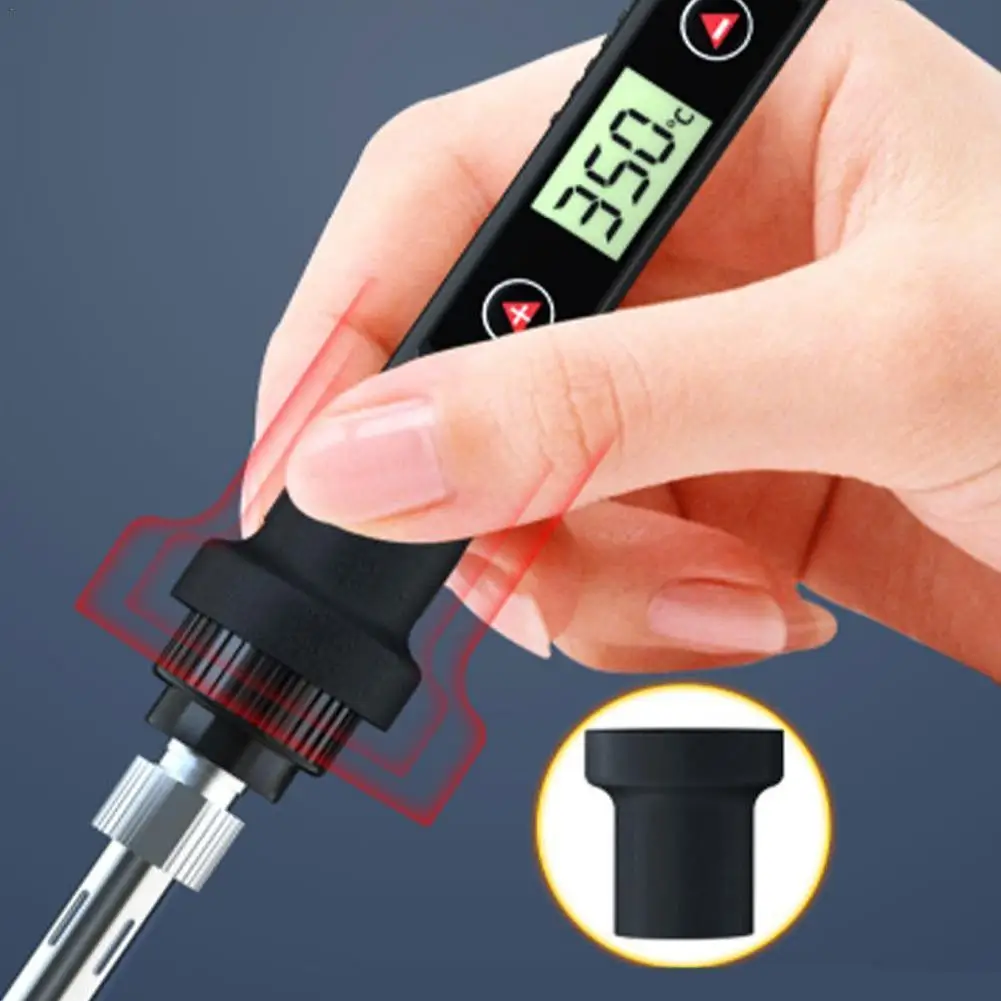 Smart Soldering Iron Adjustable Temperature Solder Electric Welding 80W 110V Repair Iron LCD Soldering Tools 220V Iron / X5T4
Smart Soldering Iron Adjustable Temperature Solder Electric Welding 80W 110V Repair Iron LCD Soldering Tools 220V Iron / X5T4