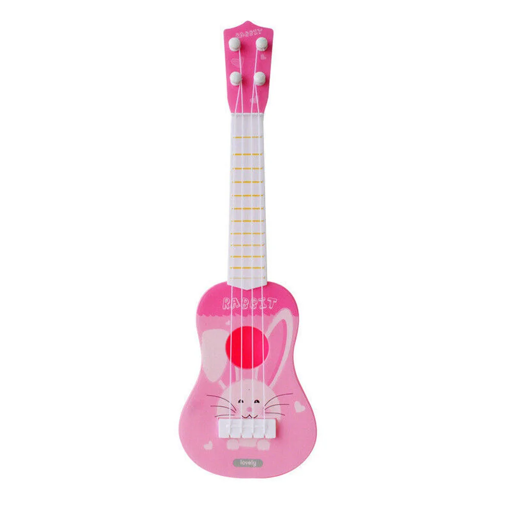 

Детская мини-гитара укулеле, акустическая музыкальная игрушка, музыкальный инструмент, музыкальная игрушка