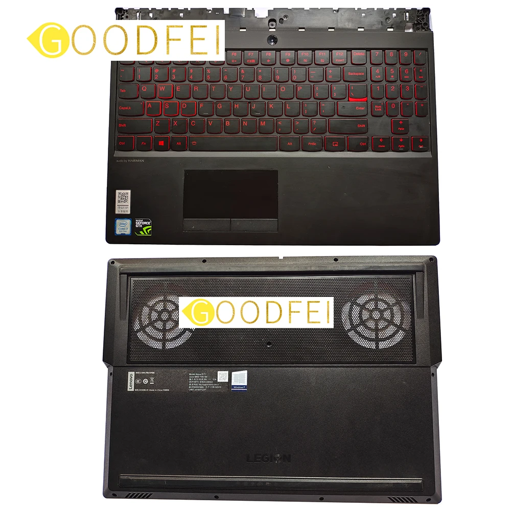 Б/у Оригинал для Lenovo Легион Y7000 -1060 Y7000-15 Y530-15 и Упор для рук верхний регистр освещенная контржурным светом US клавиатура + нижняя база нижняя кр...
Б/у Оригинал для Lenovo Легион Y7000 -1060 Y7000-15 Y530-15 и Упор для рук верхний регистр освещенная контржурным светом US клавиатура + нижняя база нижняя кр...