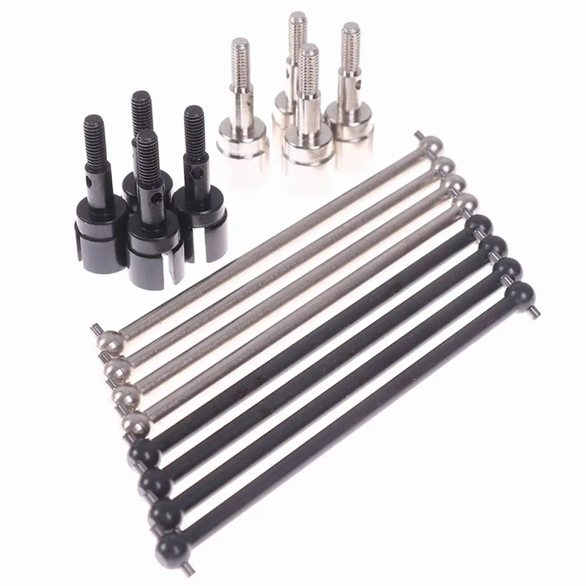 4Set 08029 Dogbones 89.5mm & Stub Wheel Axle 02033 Drive Shaft for 1/10 Redcat HSP Exceed Black Silver
4Set 08029 Dogbones 89.5mm & Stub Wheel Axle 02033 Drive Shaft for 1/10 Redcat HSP Exceed Black Silver