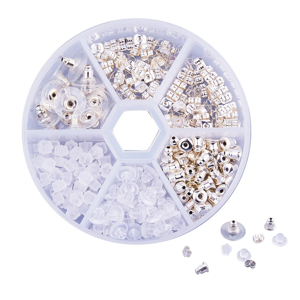 260PCS Earring Back DIY Assorted Type Creative Earring Stopper Earring Parts Earring Back Stoppers Ear Plugs DIY Findings
260PCS Earring Back DIY Assorted Type Creative Earring Stopper Earring Parts Earring Back Stoppers Ear Plugs DIY Findings