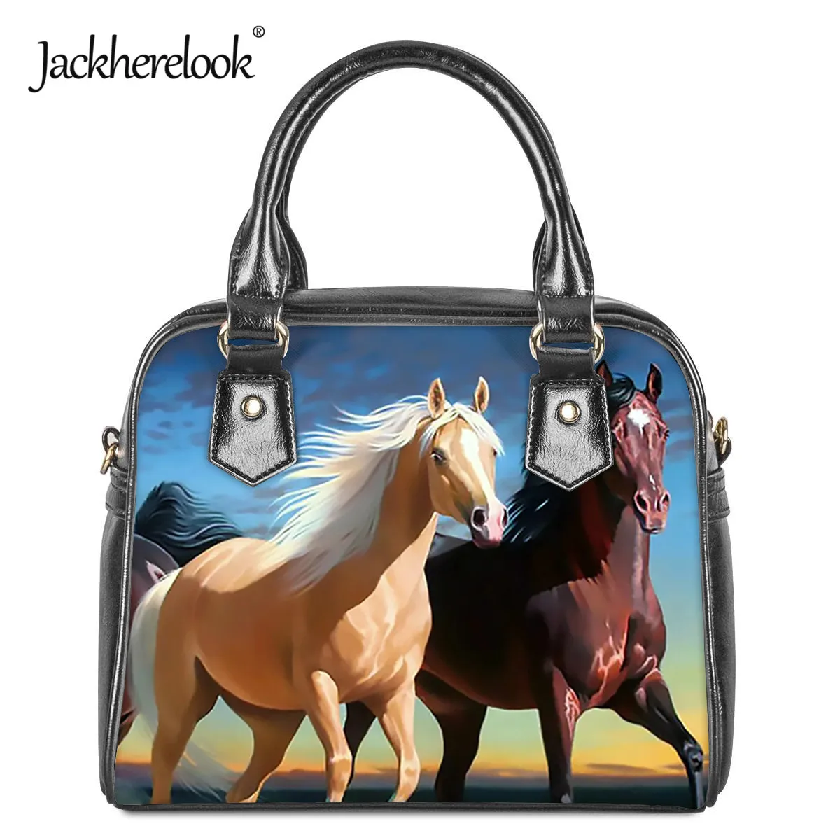 Jackherelook Cute Horse 3D Printing Female Crossbody Bag Luxury Handbag for Women PU Leather Messenger Bag for Lady Bolsos Mujer 
Jackherelook Cute Horse 3D Printing Female Crossbody Bag Luxury Handbag for Women PU Leather Messenger Bag for Lady Bolsos Mujer