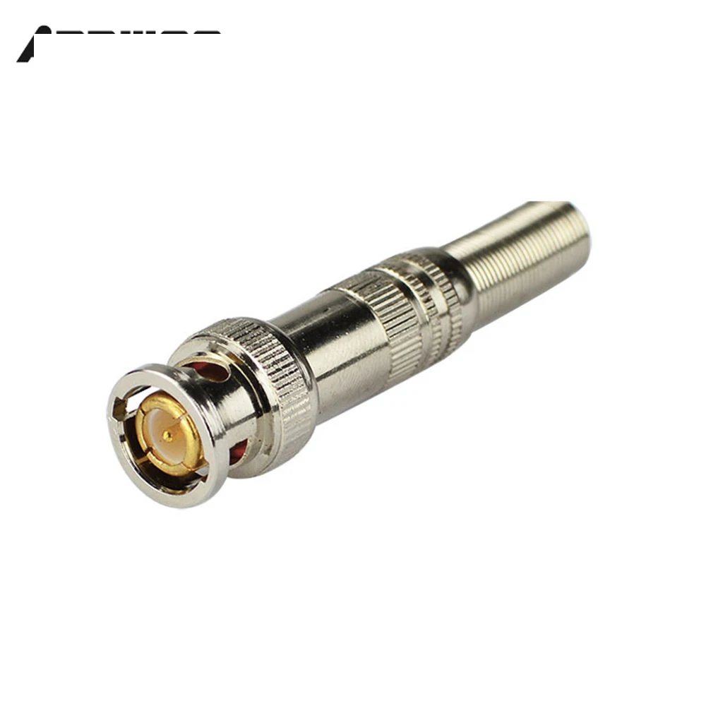 Hot 10 Pcs Solder Less Twist Spring BNC Connector Jack for Coaxial RG59 for CCTV Camera Surveillance Kit System Aaa To Adapter
Hot 10 Pcs Solder Less Twist Spring BNC Connector Jack for Coaxial RG59 for CCTV Camera Surveillance Kit System Aaa To Adapter