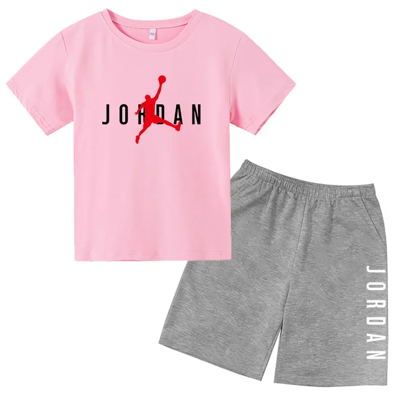 Children's Sports Suit Short-sleeved Running Sportswear Quick-drying Clothes Summer New Casual T-shirt Shorts Two-piece Suit
Children's Sports Suit Short-sleeved Running Sportswear Quick-drying Clothes Summer New Casual T-shirt Shorts Two-piece Suit