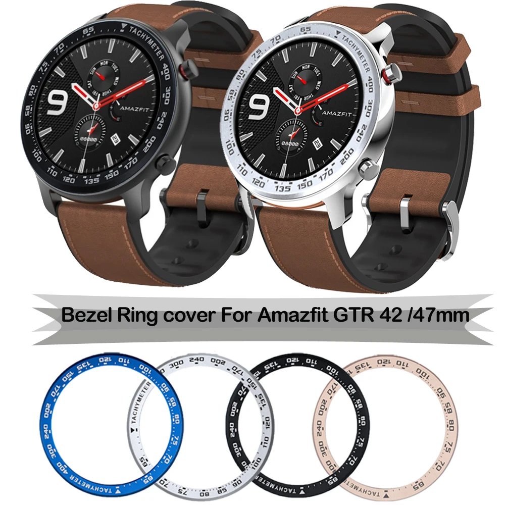 Аксессуары для часов Xiaomi Huami Amazfit GTR 42 47 мм металлический наружный корпус с безелем
