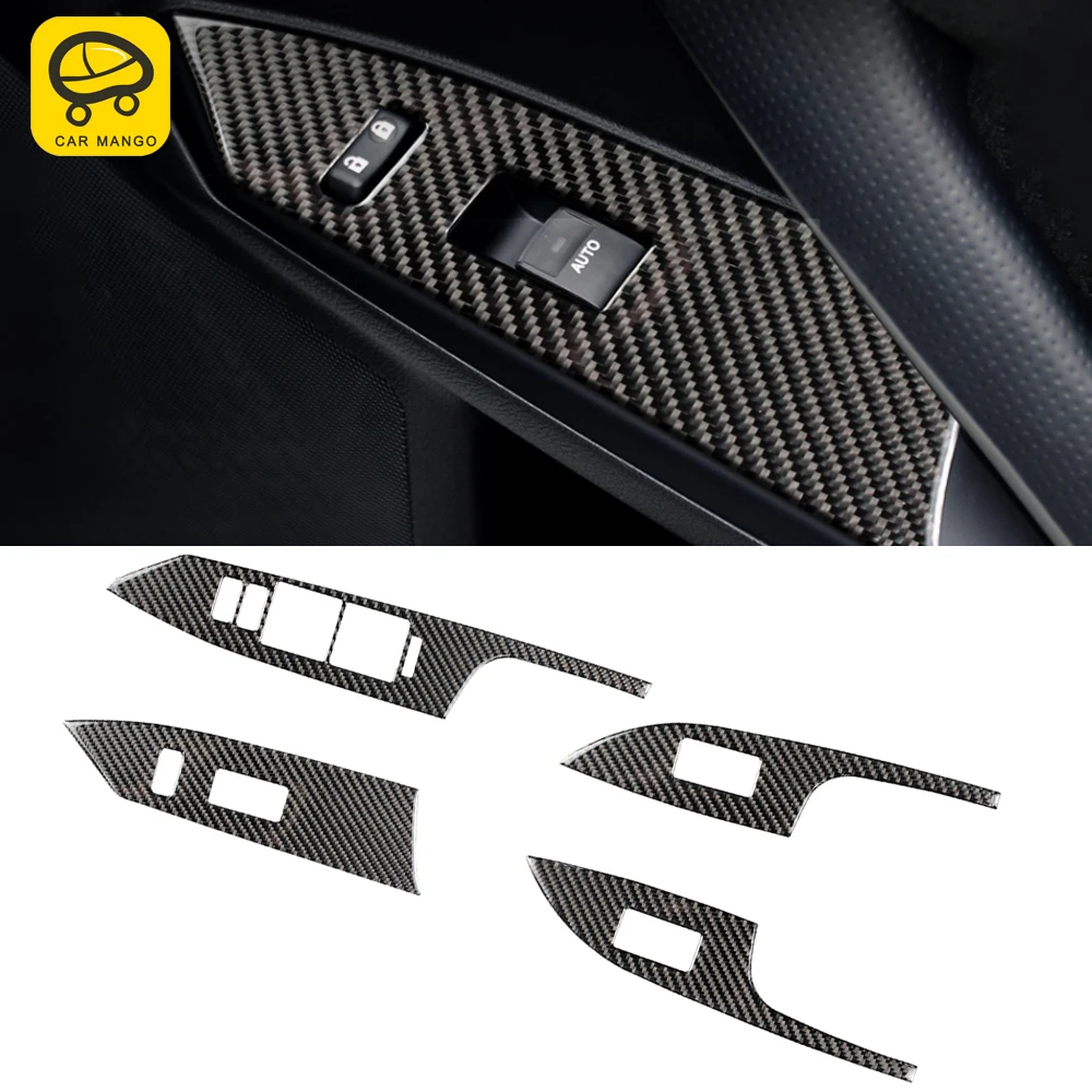 For Lexus CT 2011-2017 Carbon Fiber Car Accessories Window Control Panel Frame Switch Cover Sticker Trim Interior Decoration 
For Lexus CT 2011-2017 Carbon Fiber Car Accessories Window Control Panel Frame Switch Cover Sticker Trim Interior Decoration