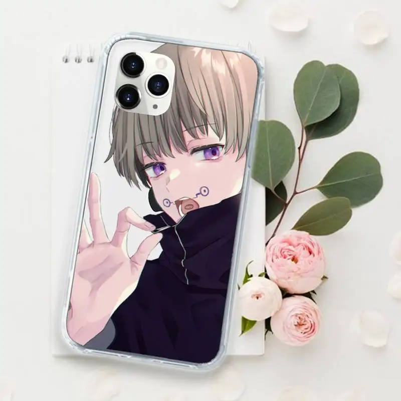 Jujutsu Kaisen Phone Case Transparent for iPhone 11 12 mini pro XS MAX 8 7 6 6S Plus X 5S SE 2020 XR
Jujutsu Kaisen Phone Case Transparent for iPhone 11 12 mini pro XS MAX 8 7 6 6S Plus X 5S SE 2020 XR