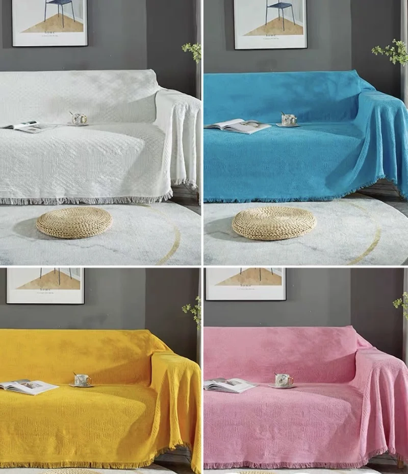 130*180 Knitted Throw Travel Blanket Grey Yellow Blue Pink Sofa Throw Blanket Tassels Air Condition Blanket Sofa Dust Cover
130*180 Knitted Throw Travel Blanket Grey Yellow Blue Pink Sofa Throw Blanket Tassels Air Condition Blanket Sofa Dust Cover