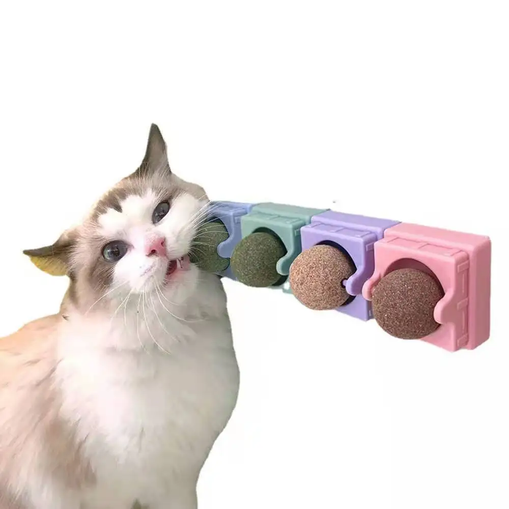 Fine packaging rotating catnip ball can stick rotating catnip licking pleasure to increase appetite mint ball teasing cat ball
Fine packaging rotating catnip ball can stick rotating catnip licking pleasure to increase appetite mint ball teasing cat ball