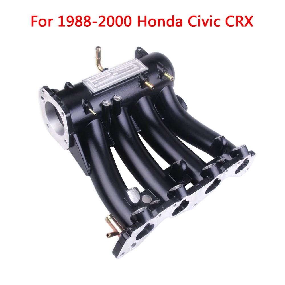

Aluminum D15 D16 D-SERIES Intake Manifold For 1988-2000 HONDA CIVIC CRX DEL SOL SOHC CX DX EX GX