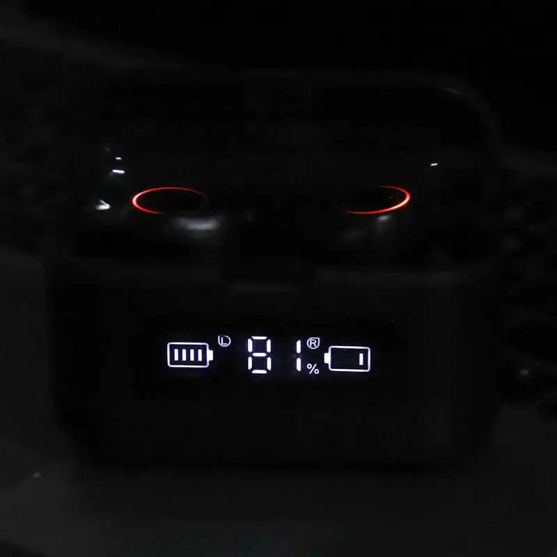 Headphones LED Display Earbuds for Casual Business Sports 
Headphones LED Display Earbuds for Casual Business Sports
