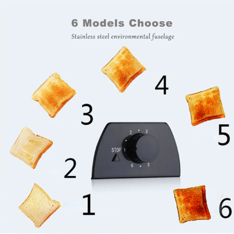 Fast Food Cooker Electronic Automatic Toaster Home Baking Bread Maer Tool Household Sandwich Breakfast Maker Toast Heating
Fast Food Cooker Electronic Automatic Toaster Home Baking Bread Maer Tool Household Sandwich Breakfast Maker Toast Heating