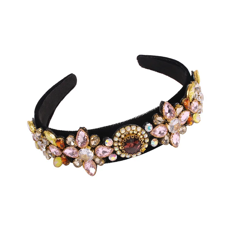Alloy Diamond Hairband Rhinestones Color Diamond Women's Headband Hair Accessories Headdress Beauty Styling Tools
Alloy Diamond Hairband Rhinestones Color Diamond Women's Headband Hair Accessories Headdress Beauty Styling Tools