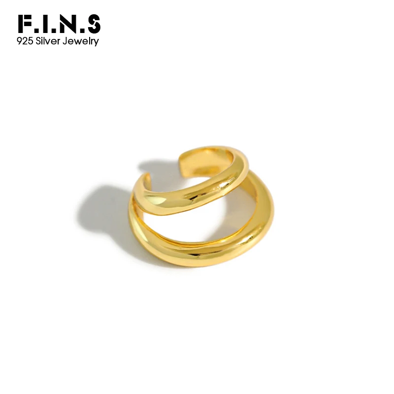 F.I.N.S 1Pc Korean S925 Sterling Silver Ear Buckle Simple Geometric Double-Layered Circle Ear Clip Cartilage without Puncture
F.I.N.S 1Pc Korean S925 Sterling Silver Ear Buckle Simple Geometric Double-Layered Circle Ear Clip Cartilage without Puncture